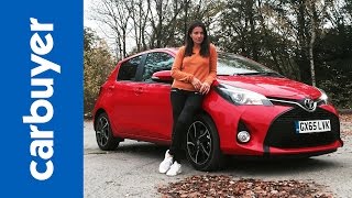 Toyota Yaris hatchback review  Carbuyer [upl. by Noiwtna]