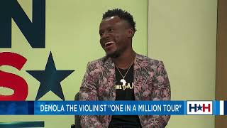 Demola Live interview on CW39 Houston with Maggie Flecknoe [upl. by Gall]