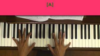 Cherry Pink and Apple Blossom White Piano Tutorial at Tempo [upl. by Yessydo]