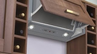 Integrated Kitchen Extractor  Luxair Cooker Hoods [upl. by Golliner835]