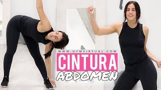 Eliminar grasa de la cintura  Los mejores ejercicios para reducir cintura espalda baja y abdomen [upl. by Aiepoissac]