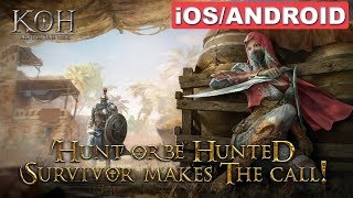 KING OF HUNTERS  iOS  ANDROID GAMEPLAY [upl. by Spanjian]