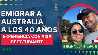 Emigrar a Australia a los 40s  Experiencias con visa de estudiante [upl. by Elletsyrk]