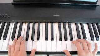 How To Play Haken  Atlas Stone  Piano Intro [upl. by Glennie]