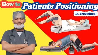 Patients Positioning in hospital  Patient position used in different procedure [upl. by Maupin402]