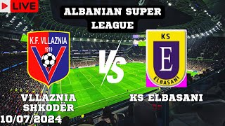 Vllaznia Shkodër VS KS Elbasani Live Match Today Score En Vivo Albanian Super League 2024 [upl. by Reynolds800]