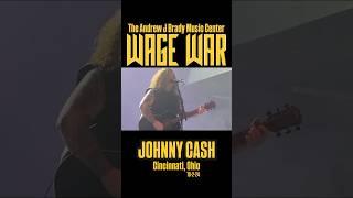 Wage War  Johnny Cash  10•2•24  The Andrew J Brady Music Center  Cincinnati Ohio WageWar [upl. by Etnoek]