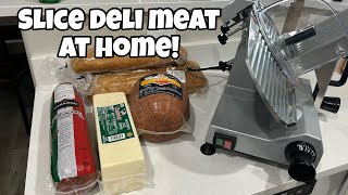 Slicing up some Deli Meat at Home [upl. by Hussein439]