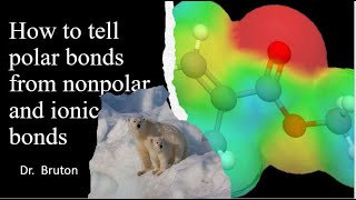 How to Tell Polar Bonds from Nonpolar and Ionic Bonds [upl. by Tutankhamen]