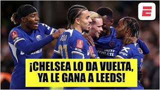 GOL DEL CHELSEA Mudryk anota el 21 sobre Leeds United  FA Cup [upl. by Adnohs]