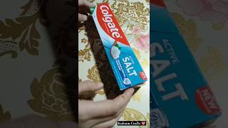 Diy with toothpaste box Colgate box diy  toothpaste box diy shorts viral kulsumcrafts [upl. by Tellford]