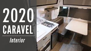 2020 Airstream Caravel 16RB  Interior [upl. by Ennagroeg]