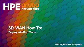 SDWAN How to Deploy Air Gap mode [upl. by Bruce904]