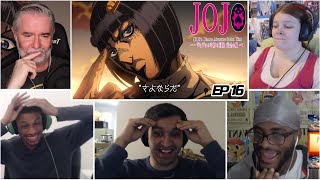 Arrivederci Bucciarati vs The Brothers Reaction Mashup JJBA Part 5 Golden Wind Ep16 [upl. by Pierrepont]