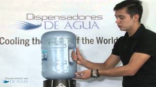 DISPENSADORES DE AGUA CAMBIO DE BOTELLON [upl. by Ferdie]