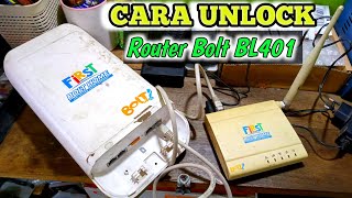 Tutorial Cara Unlock Router Bolt BL401  100 Berhasil [upl. by Chapman645]