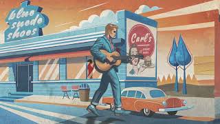 Carl Perkins  quotBlue Suede Shoes Remastered 2022quot Official Music Video [upl. by Cowen]