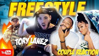 TORY amp Adin 🔥🔥  Tory Lanez Make It Clap Freestyle COUPLE REACTION [upl. by Niemad]