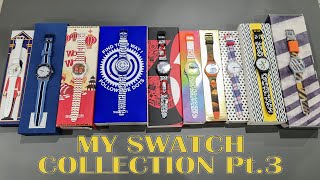 MY SWATCH COLLECTION Part 3  Unusual Packaging and Colours [upl. by Annadroj]