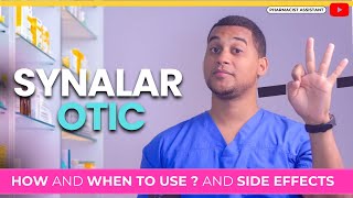 Synalar Otic How to Use It amp 3 Common Side Effects [upl. by Ellekram]