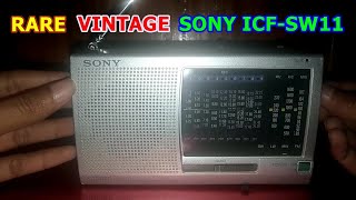 RARE Vintage SONY ICFSW11 sale sony [upl. by Nnaael]