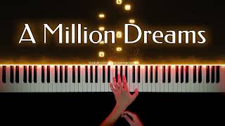 The Greatest Showman  A Million Dreams  Piano Cover with Strings with PIANO SHEET [upl. by Panayiotis]