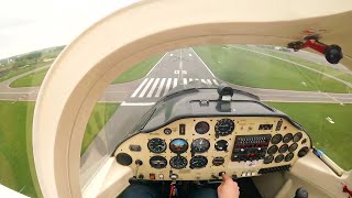 Flying lesson 29 Arrival VFR RADIO PROCEDURES Lelystad Airport EHLE  Tecnam Sierra P2002JF [upl. by Leonora]