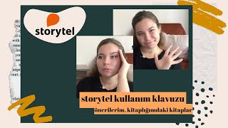 STORYTEL KULLANIM KILAVUZU  KİTAP DİNLEMEK [upl. by Eiclehc259]