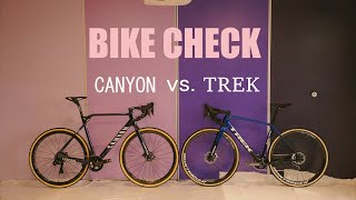 CANYON vs TREK  2023 Cyclocross Bike Check [upl. by Aronoh400]