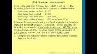 Managerial Accounting Flexible Budgets and Standard Costs Part 2 [upl. by Camarata]