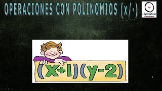 Álgebra  Operaciones Básicas con Polinomios Multiplicación 1104 [upl. by Ebsen]