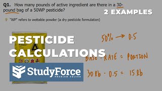 Pesticide Calculations in Horticulture [upl. by Egon]