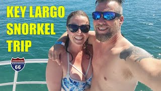 Key Largo Snorkel Trip  Florida Keys  RV Life [upl. by Stockton]