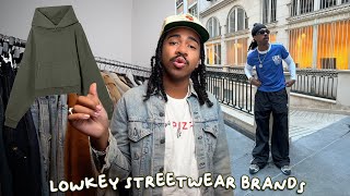 lowkey streetwear brands you should know in 2024 [upl. by Yellas]