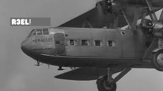 Heracles Airliner Landing 1934 [upl. by Anselm]