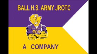 Military Cadence for Ball High Army JROTC HD 720p [upl. by Querida292]