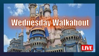 Magic Kingdom LIVE  Wed Walkabout  Part 2 [upl. by Senhauser]