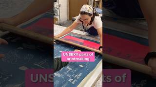 UNSEXY Printmaking Silkscreening amp Squeegees [upl. by Aicilehp]