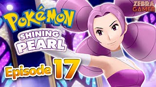 Pokemon Brilliant Diamond and Shining Pearl Walkthrough Part 17  Gym Leader Fantina Hearthome City [upl. by Lee]