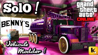 GLITCH SOLO 🤩 TRANSFORMER SES VÉHICULES EN VÉHICULE MODDER • BENNY ’S • Ect ✨ GTA5 Online [upl. by Pellikka532]