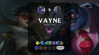 Vayne Top vs Dr Mundo  EUW Master Patch 1324 [upl. by Rehpotsirc]