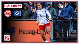 Schließt der HSV zur Spitze auf  Eintracht Frankfurt U20 vs Hamburger SV  2 FrauenBundesliga [upl. by Notak678]