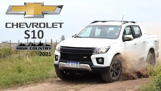 Chevrolet S10 High Country 2021  Prueba a fondo [upl. by Syl]