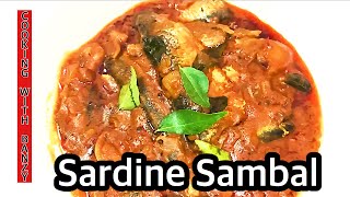 Sardine Sambal Recipe Indian Style  Sardine Recipe In Tamil  Sardines [upl. by Williamsen163]