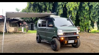 Camper Van bah Hanap mo  Da64w Modified into Offroad type Camper Van  Bound to Cebu City [upl. by Cannice976]