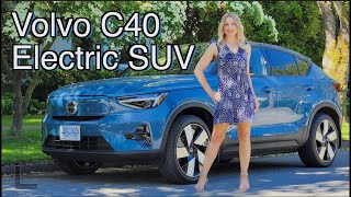 2022 Volvo C40 review  This electric SUV or the XC40 [upl. by Lawan]