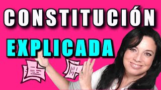 CONSTITUCION ESPAÑOLA EXPLICADA 1️⃣ [upl. by Ledoux1]