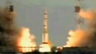 Proton  ESA ExoMars Trace Gas Orbiter and Schiaparelli  historic launch from Baikonur [upl. by Bowen]