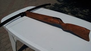 balestra fai da te homemade crossbow [upl. by Wulfe]