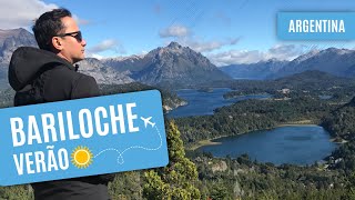 O verão de BARILOCHE na Argentina [upl. by Ewold]